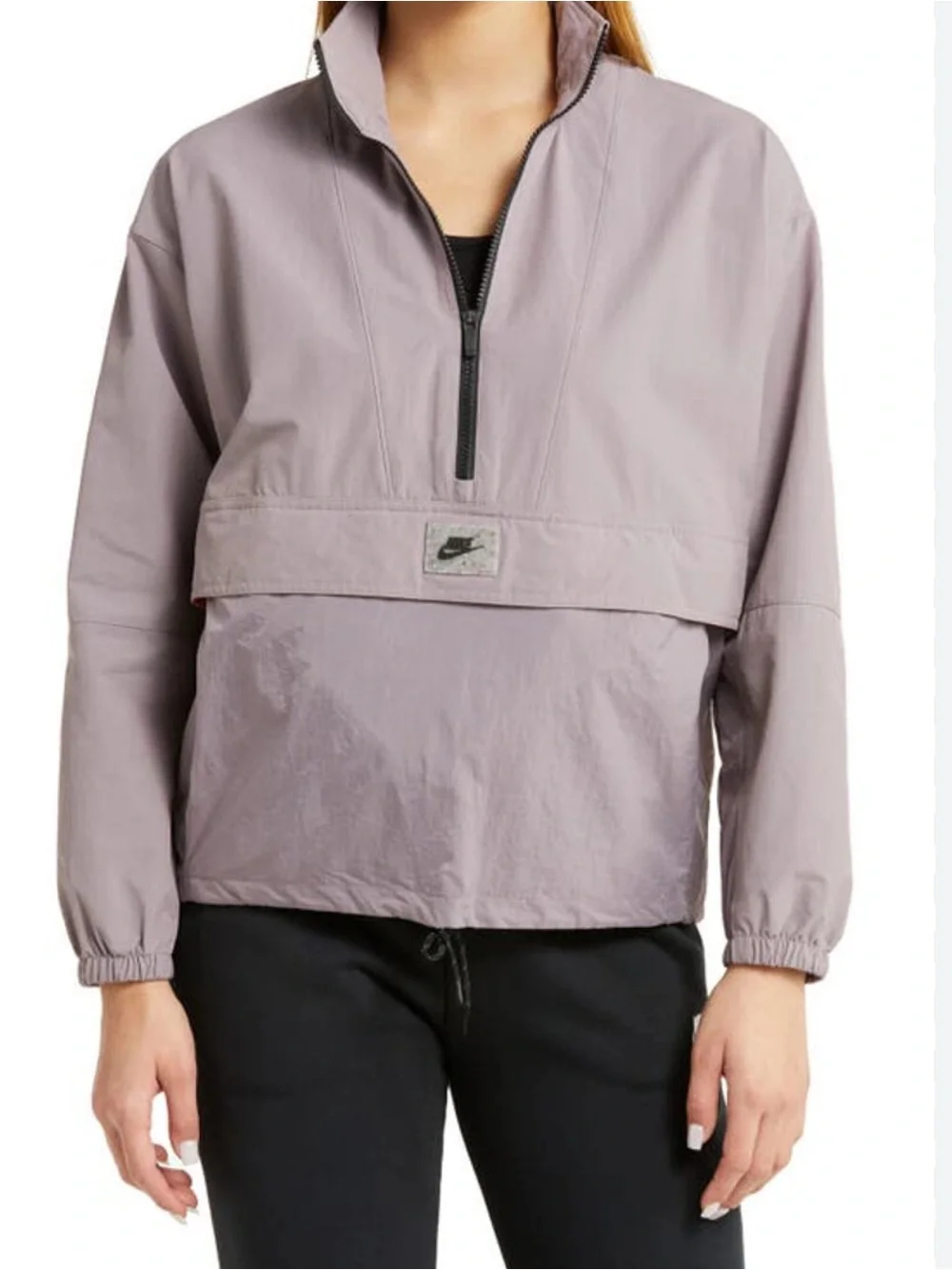 Nike Womens Sports Utility Jacket 1/2 Zip Revolution Pullover Size S - Picture 2 of 6